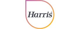 The logo for Harris.